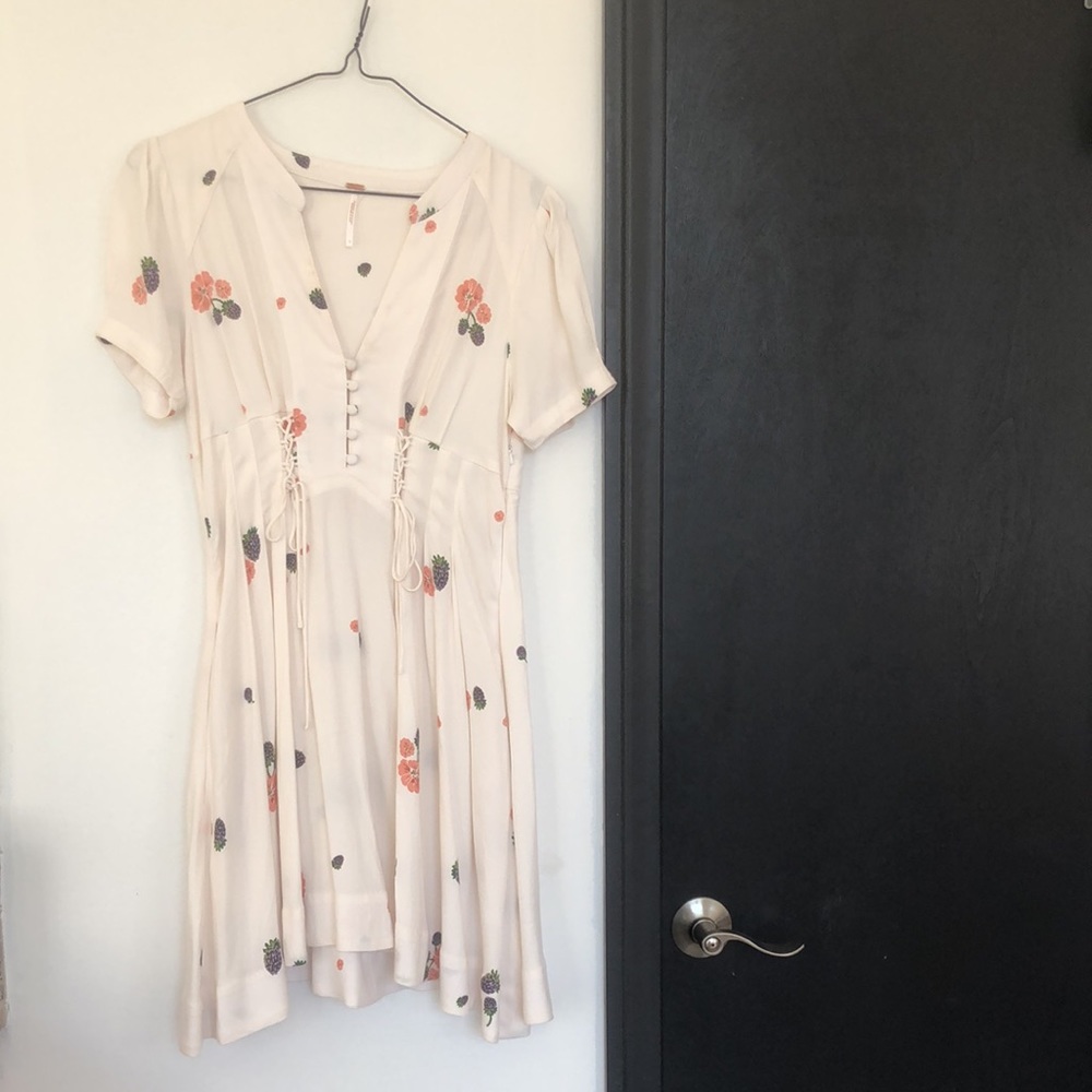 NWOT Free People milkmaid mini dress